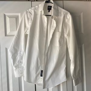 Men’s Jos A Bank White Dress Shirt